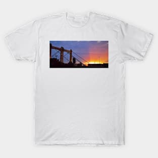 Sunset On The Bridge T-Shirt